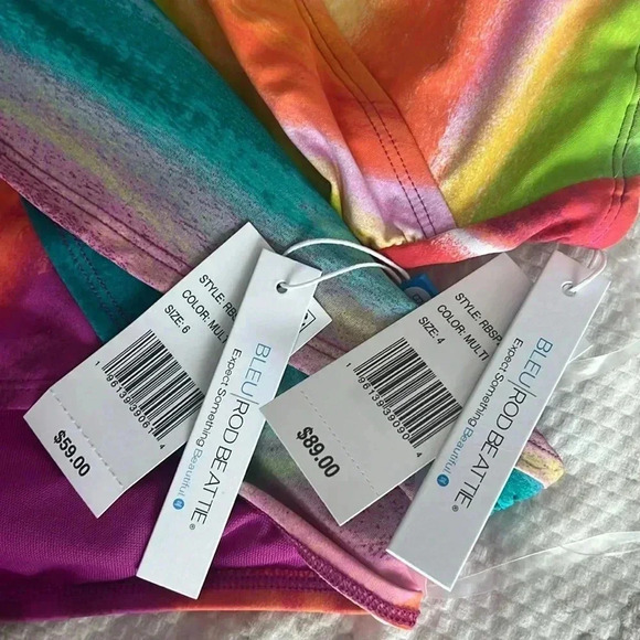 Bleu Rod Beattie Splash Out High Neck Tankini Top Size 4 - Picture 10 of 10